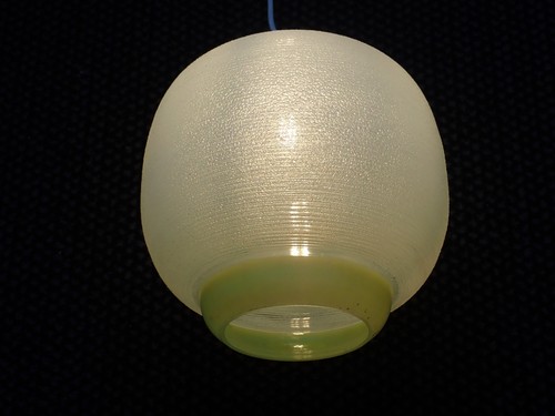 Vintage glass globe ceiling