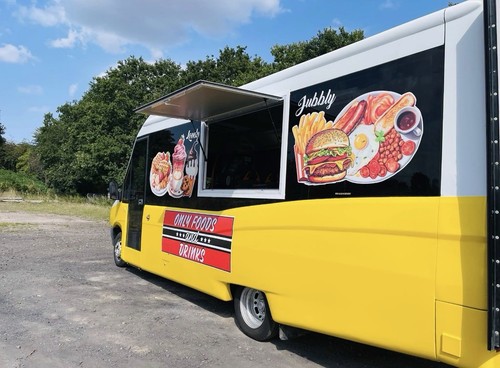 Fully converted food van - fully,