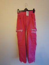 Pink Zumba Dancewear Activewear Cargo Pants/Trousers - New With Tags - Size XS