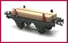 HORNBY TRAINS: 42230 NO. 1 - TIMBER WAGON - NEAR MINT - ORIGINAL BOX