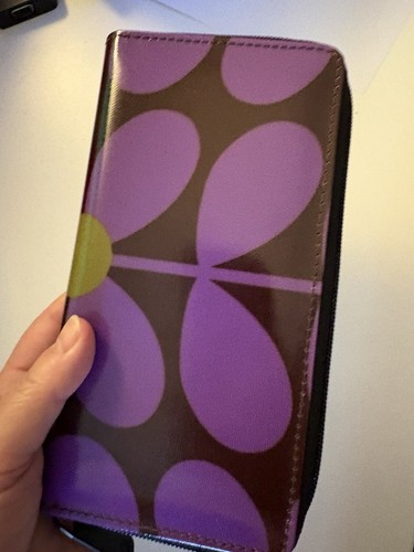 Orla kiely purple stem - orla, wallet