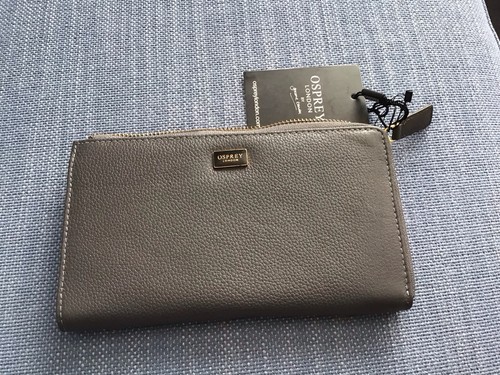 Osprey half zip slate - osprey, leather