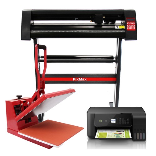 Heat press vinyl - press, cutter