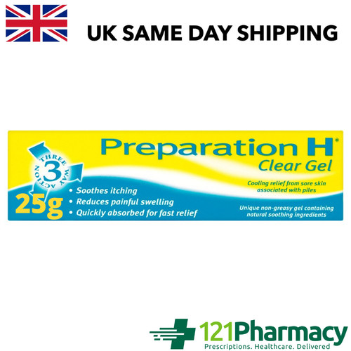 Preparation clear gel 25g - h,