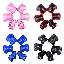 6Pcs Kids Wrist Elbow Knee Pad