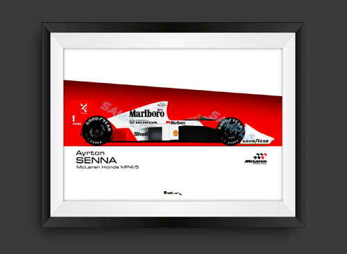 Ayrton senna mclaren mp4 f1 - mclaren,