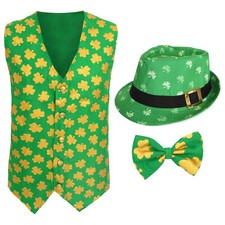 ST PATRICKS 3 PIECE COSTUME