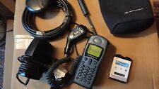 Iridium 9505 - Motorola Black  Satellite Phone with accessories.