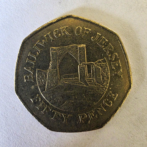 Jersey 1997 50p coin - 1997,