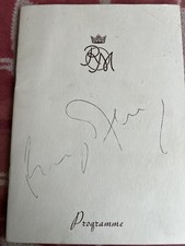 BRYAN FERRY HAND SIGNED TOUR