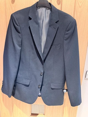 Men black blazer - f&f, size