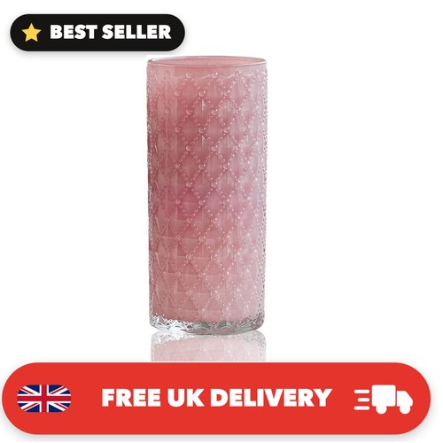 Glass flower vase - glass, tall