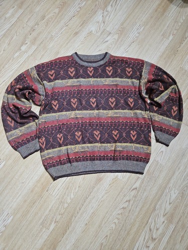 Men vintage 80s 90s argyle - vintage,