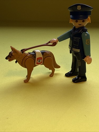 Playmobil police dog handler - playmobil,