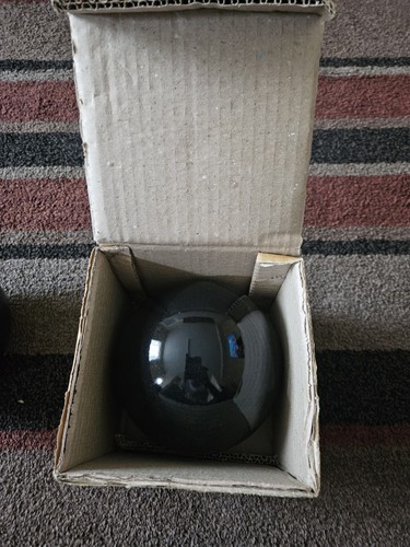 Black crystal ball - crystal,