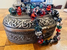 M&S Multicolour Faceted Glass