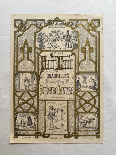 Victorian sheet music - victorian,