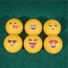 Emoji Novelty Mini Golf Balls