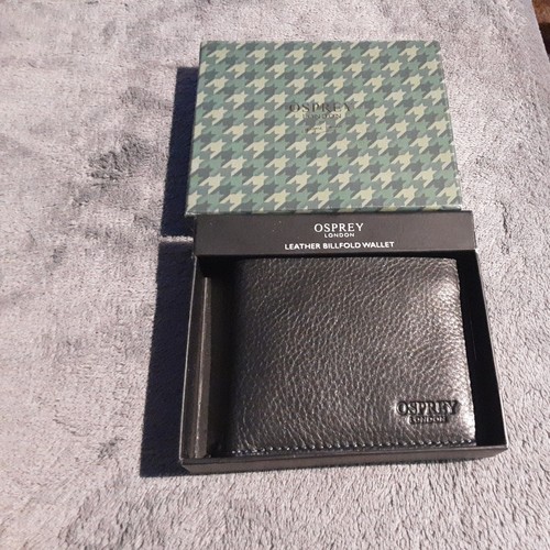 Osprey london black leather - black,