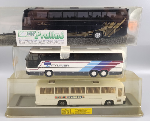 Diecast coaches buses ho - 1:87,
