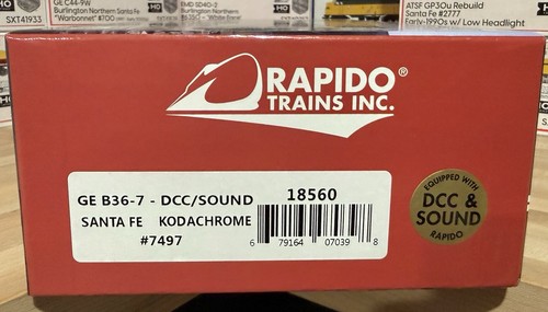 Scale rapido b36 7 - ho,