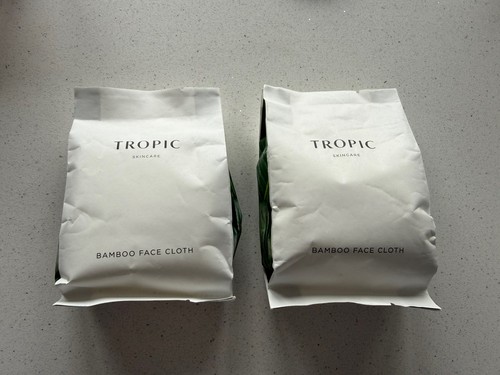 Tropic bamboo face cloths - bamboo,