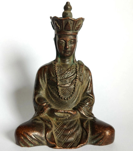 Antique bronze tibetan - bronze,