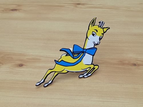 Vintage 1970s babycham - vintage, fawn