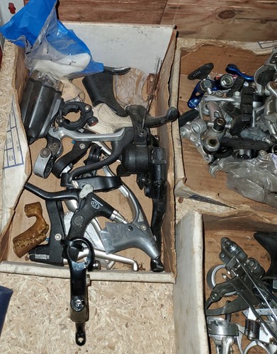 Vintage bicycle bike parts - bike,
