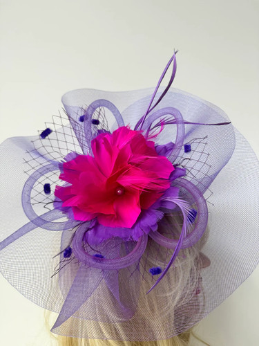 Women fascinator tones - fascinator, 2