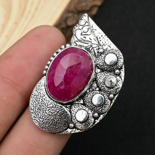 Kashmir red ruby gemstone - kashmir, ruby,