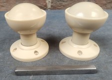 Pair of Reclaimed Cream Round