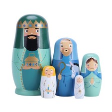 5Pcs Russian Nestingdolls