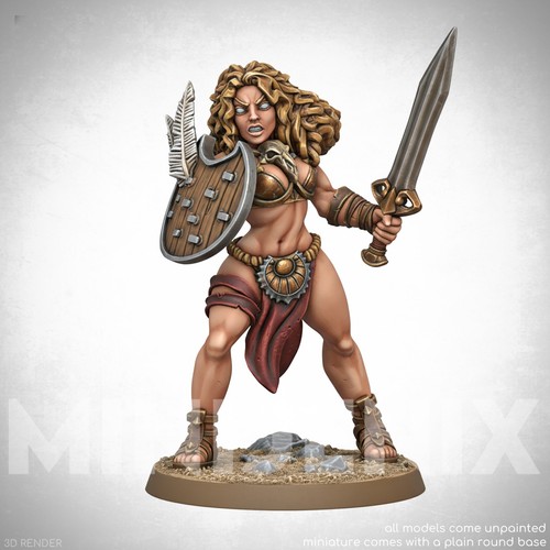Aztec tribal girl fantasy dnd - girl,