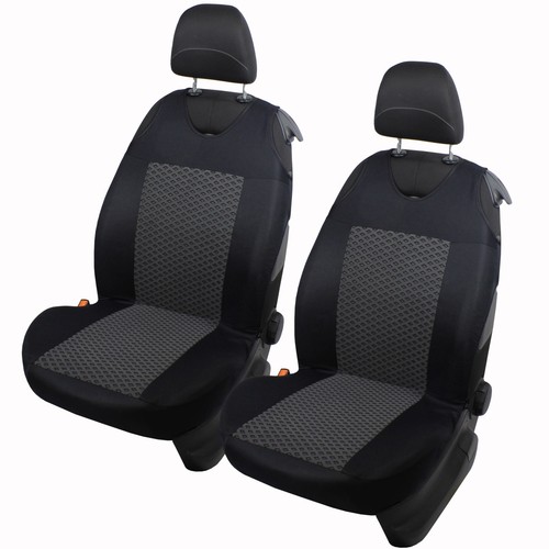 Black front car seat covers - 2,