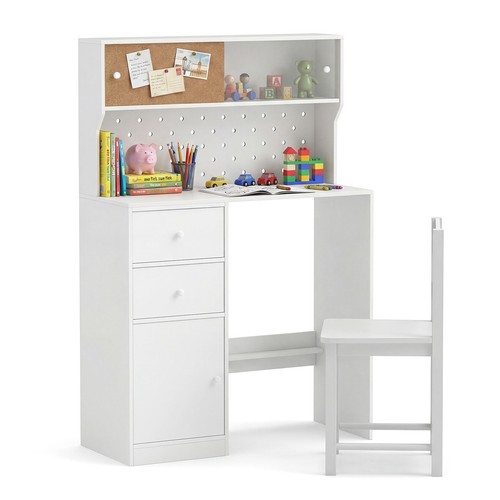 Kids desk and chair set - desk,