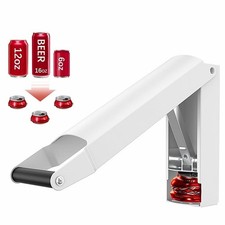 Can Crusher Wall Mount for 12/16OZ Soda Beer Cans Recycling Smasher