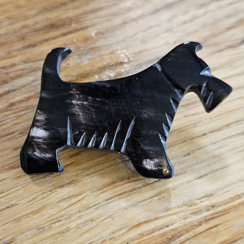 Beautiful plastic scottie dog - beautiful,