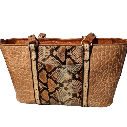 Brahmin croc embossed genuine - brahmin,