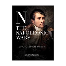 White Dog Wargame N - The Napoleonic Wars - A Solitaire Board Game Box EX