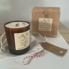 Mandy Melts Cranberry Natural Soy Candle 5.7oz - Imperfect Box - VEGAN