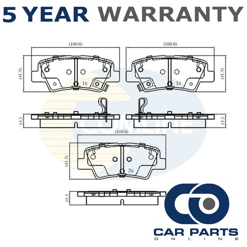 Brake pads set - pads, front