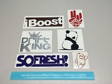 JDM decals set of 6 car