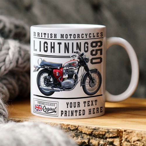 Personalised motorbike mug bsa - personalised,