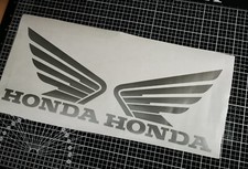 Honda Wings x2 Motorcycle Honda Tank Vinyl Decals Stickers