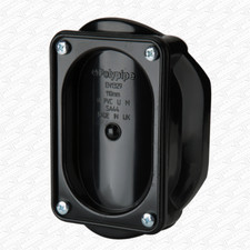 Polypipe Access Saddle 110mm Black SA44