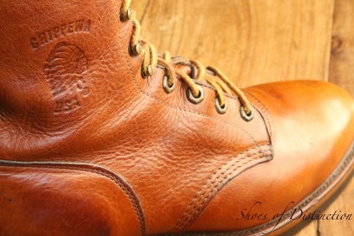 Chippewa tan brown leather - tan,