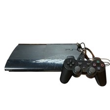 PS3 Super Slim Console, 500GB, Black, Discounted