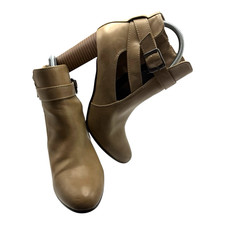 TU Faux Leather  Ankle Boots