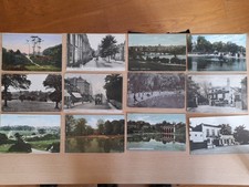 HAMPSTEAD HEATH LOT 12 VINTAGE POSTCARDS HIGH ST JACK STRAWS WHITESTONE POND